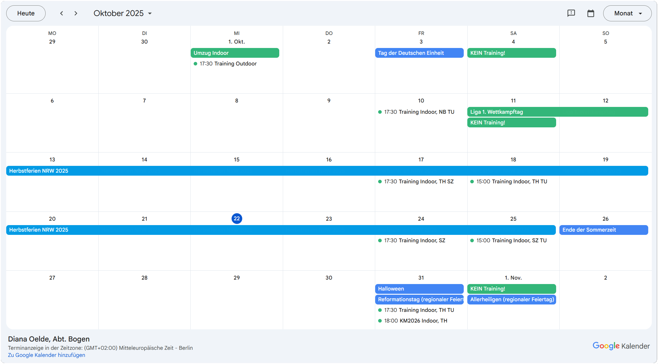 Google Kalender 📅 Google Kalender